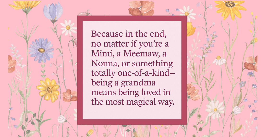 🧓 The Many Names for Grandma Across the U.S.