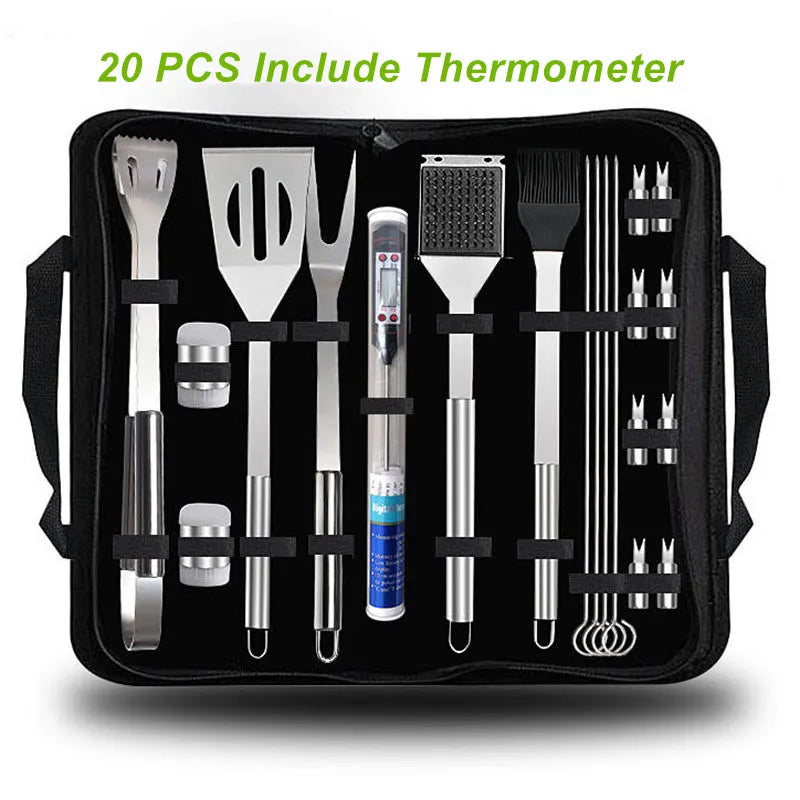 20 Pieces BBQ Utensils
