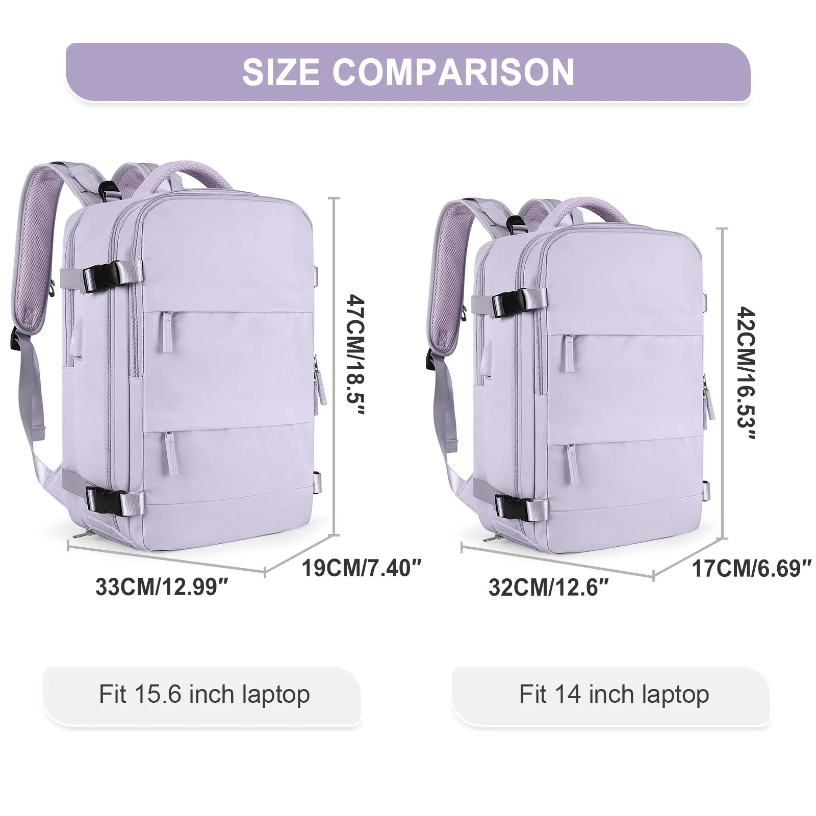 Large Capacity Travel Backpack - ELISERIE