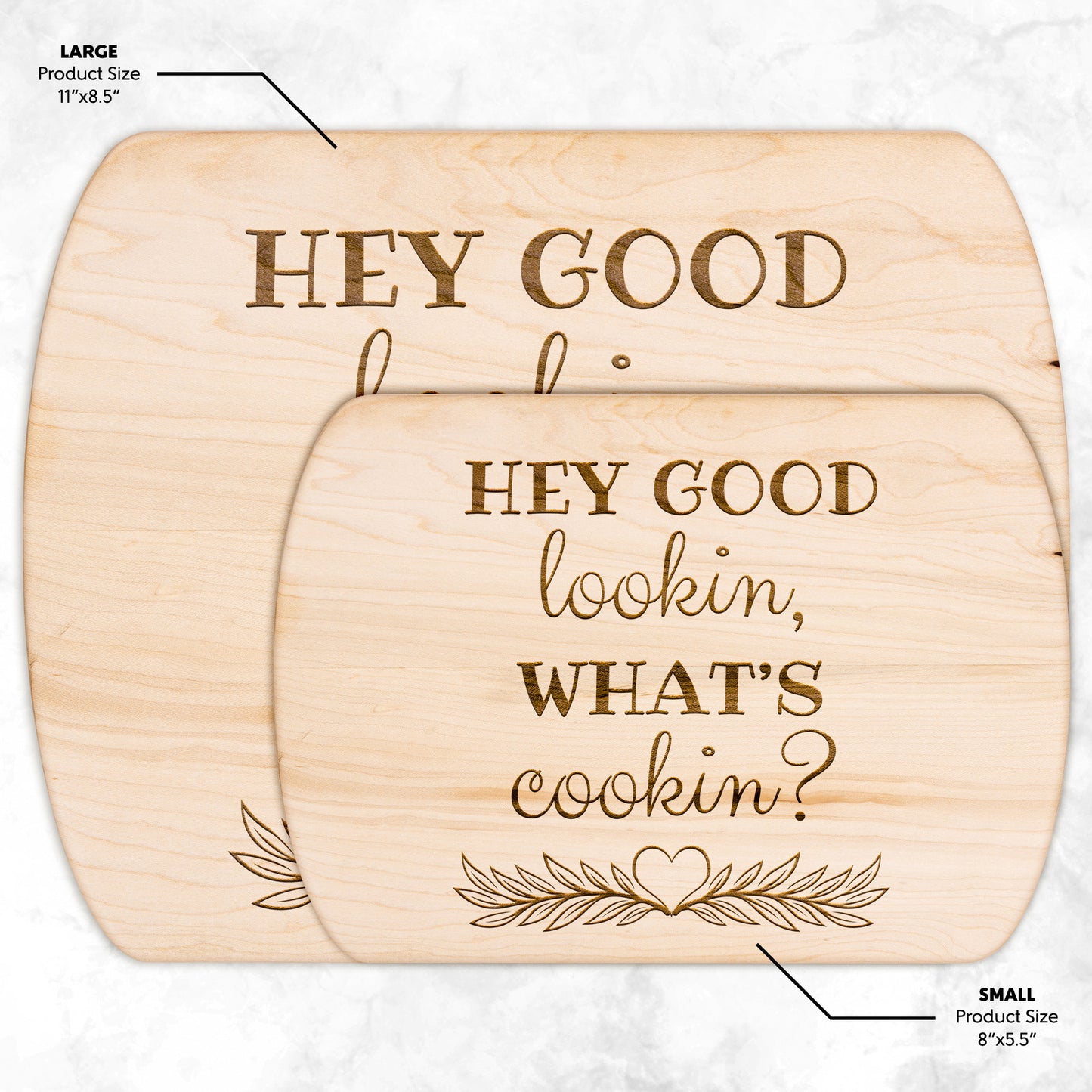 Cutting Board - Hey Good Lookin What's Cookin? - ELISERIE