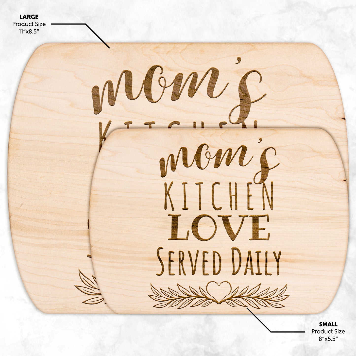 Cutting Board - Love Served Daily - ELISERIE