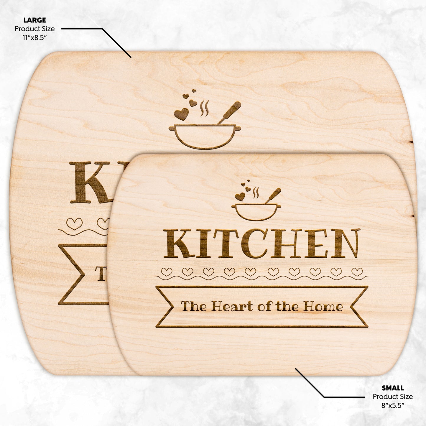 Cutting Board - Kitchen Heart of the Home - ELISERIE