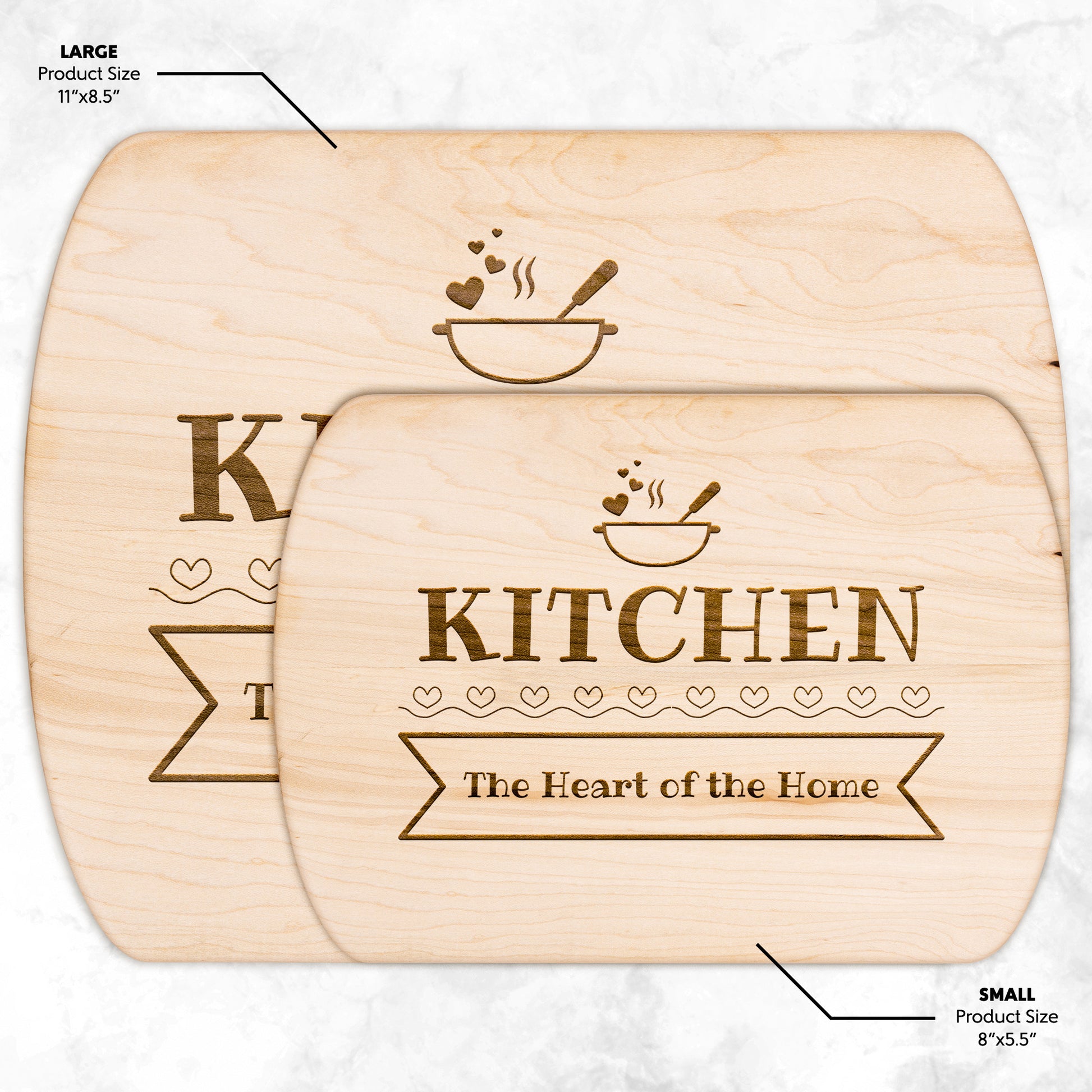 Cutting Board - Kitchen Heart of the Home - ELISERIE