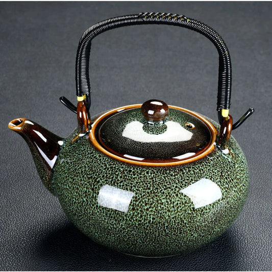 Traditional Japanese-Style Teapot - Green - ELISERIE