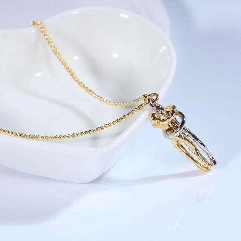 Embrace Charm Necklace – Warmth in Jewelry - ELISERIE