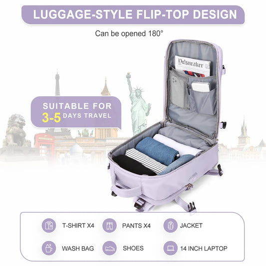 Large Capacity Travel Backpack - ELISERIE