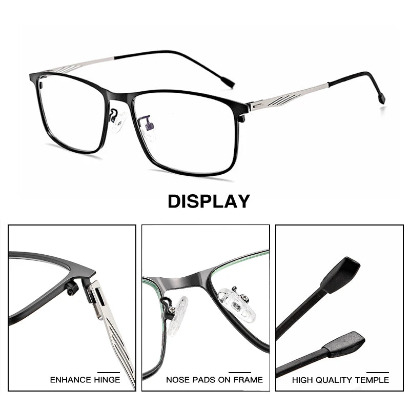 Ultralight Large Frame Men's Reading Glasses - ELISERIE