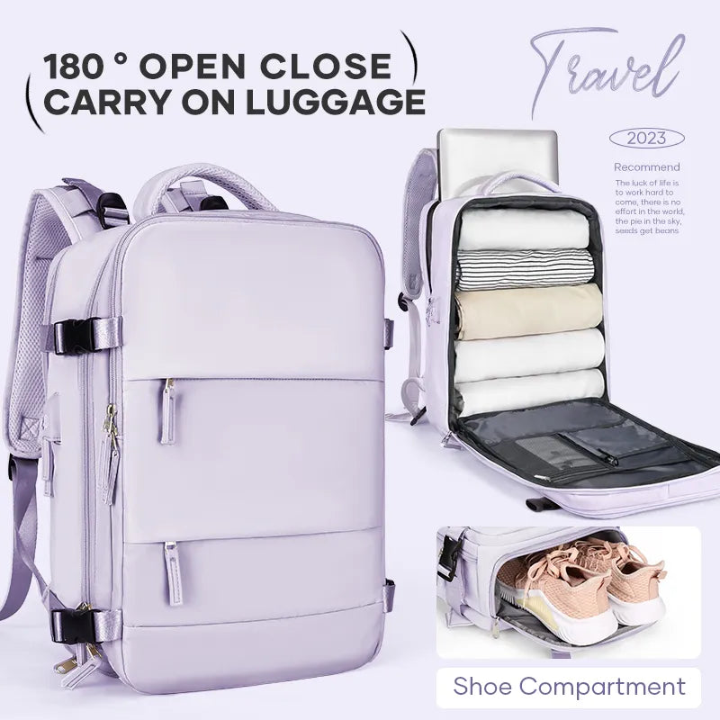 Large Capacity Travel Backpack - ELISERIE