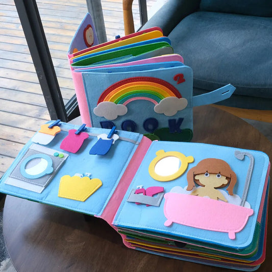 📚 TinyHands Story Cloth Book - ELISERIE