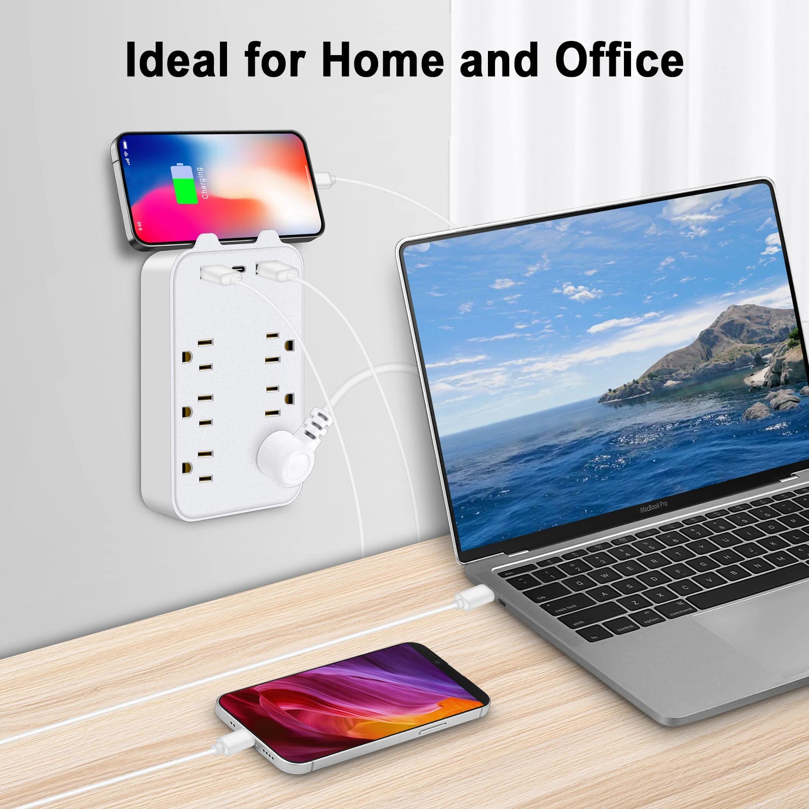 9-in-1 Surge Protector - ELISERIE