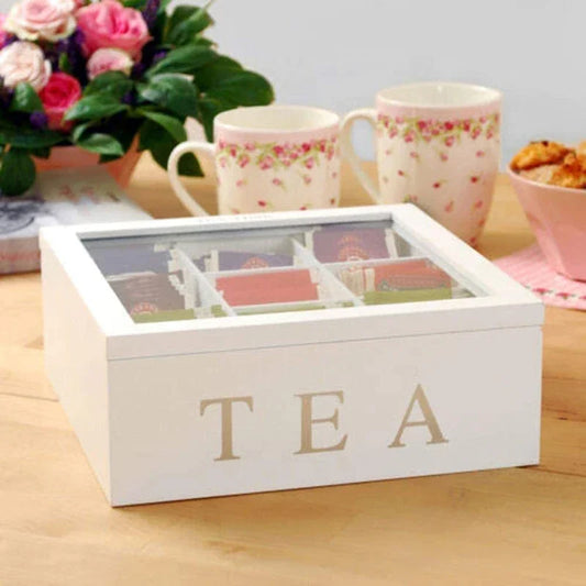 Tea Bag Storage - 9 Compartment - ELISERIE