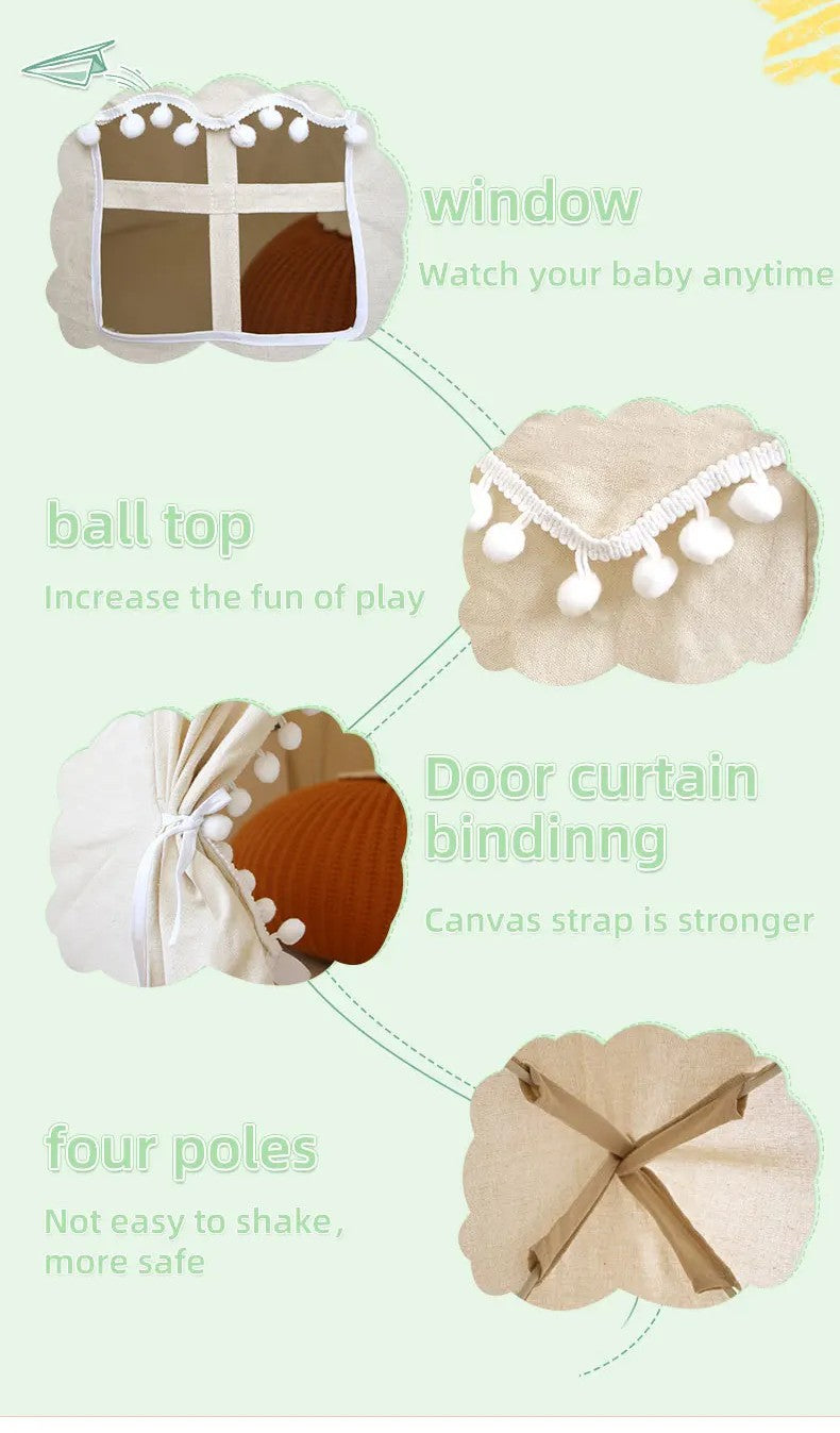 đď¸ Magical Pop-Up Play Tent â Adventure Awaits!