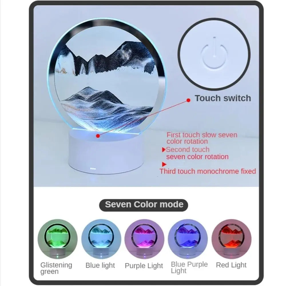 Serenity Sands LED Hourglass - ELISERIE