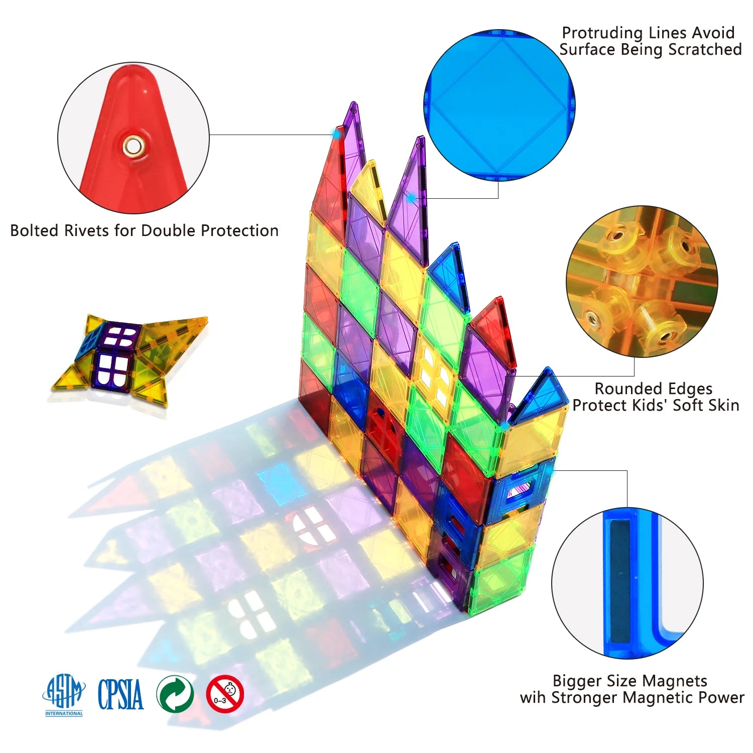 Magnetix-Play Constructor Blocks - ELISERIE