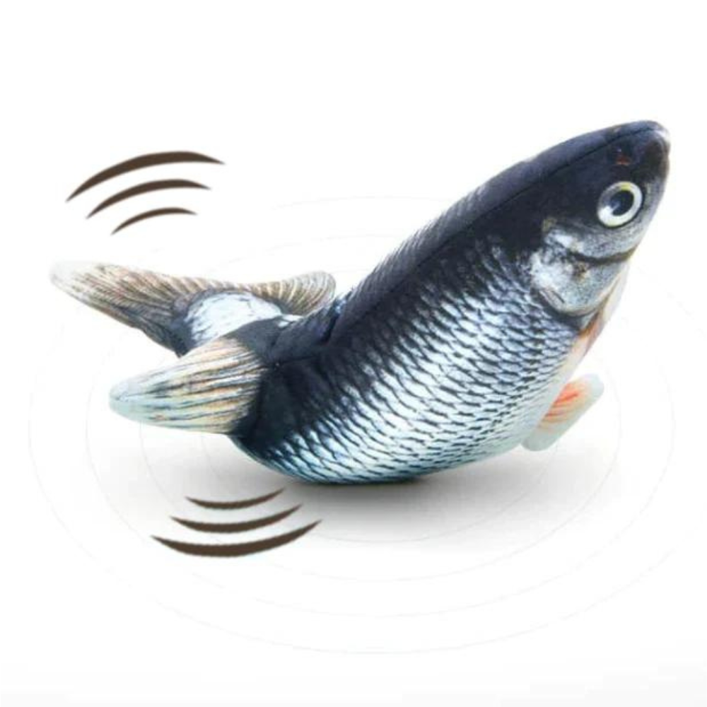 Aqua-Purr Interactive Fish Toy - ELISERIE