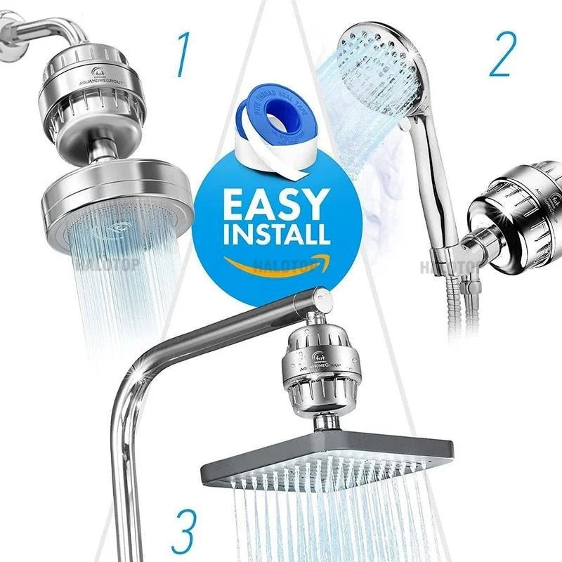 PureSplash Shower Filter - ELISERIE