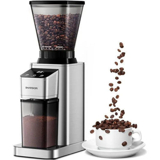 PrecisionGrind Elite Timer Burr Grinder - ELISERIE
