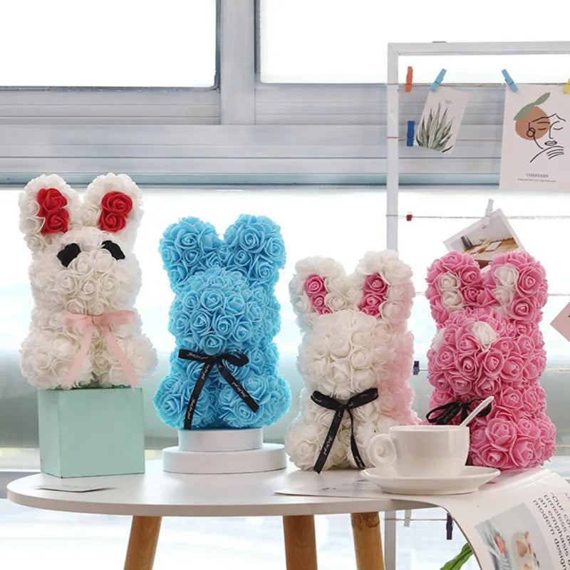 Eternal Blossom Bunny Bouquet - ELISERIE