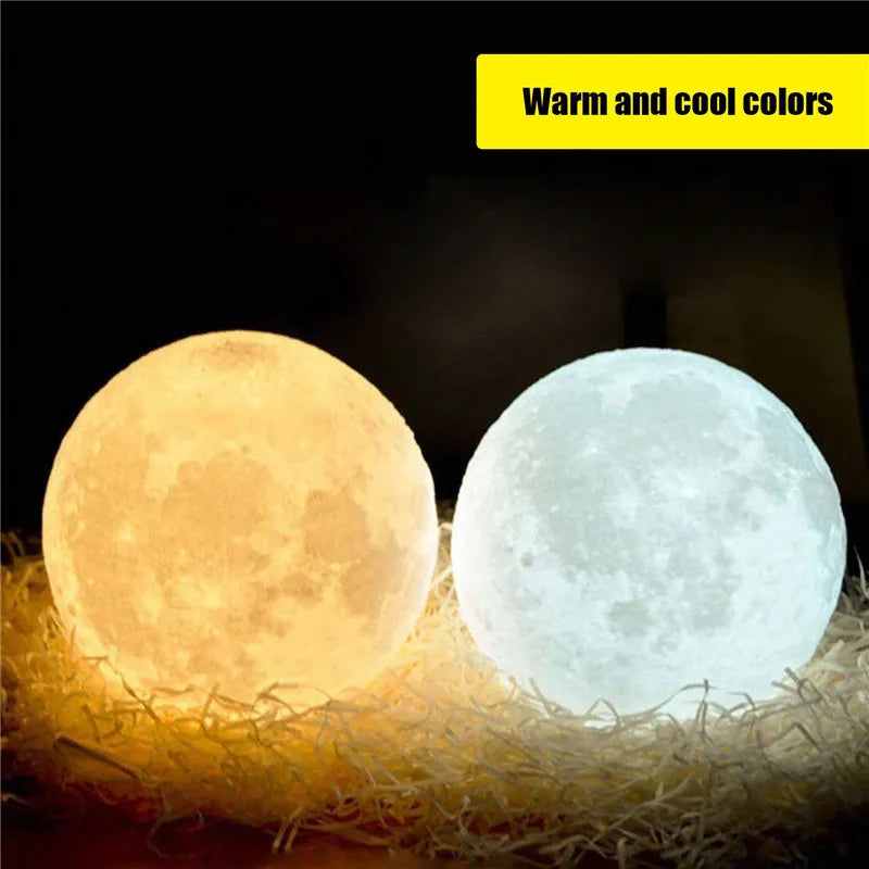 Lunar Glow Touch Lamp - ELISERIE