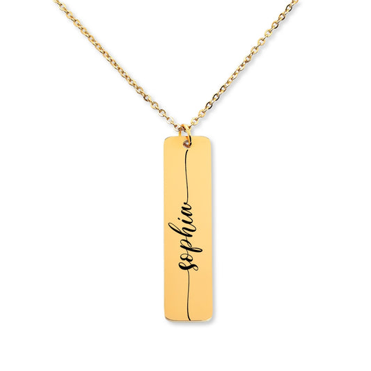 Handwritten Name Custom Necklace at Eliserie