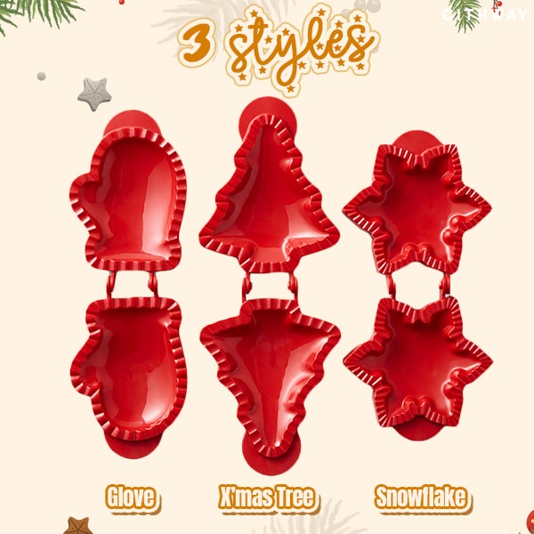 Festive Crust Mini Pie Maker - ELISERIE