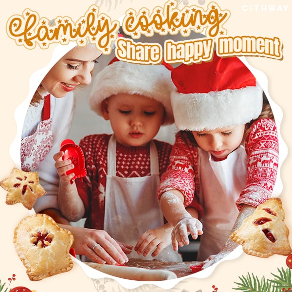 Festive Crust Mini Pie Maker - ELISERIE