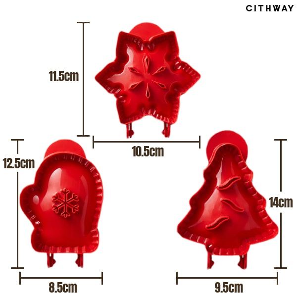 Festive Crust Mini Pie Maker - ELISERIE