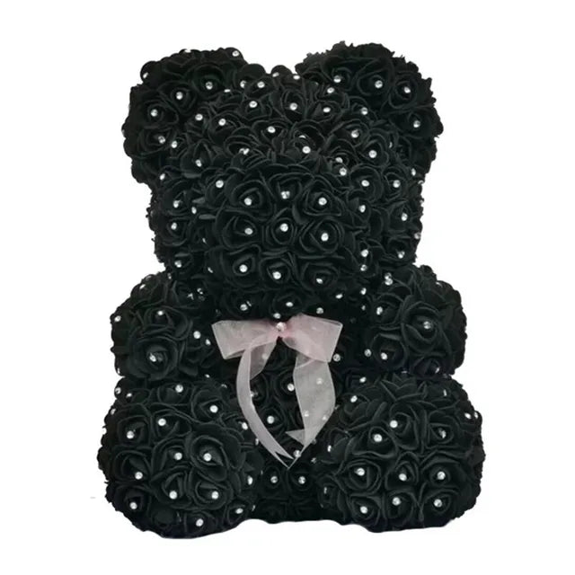 🌹 Diamond Rose Bear - ELISERIE