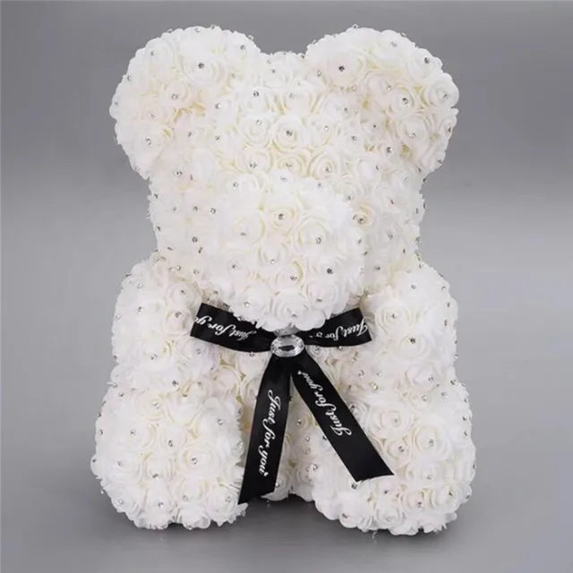 🌹 Diamond Rose Bear - ELISERIE