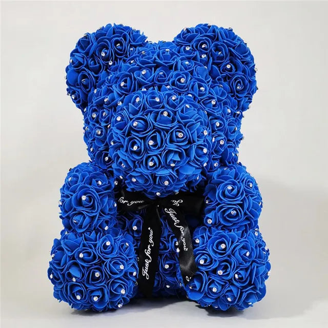 🌹 Diamond Rose Bear - ELISERIE