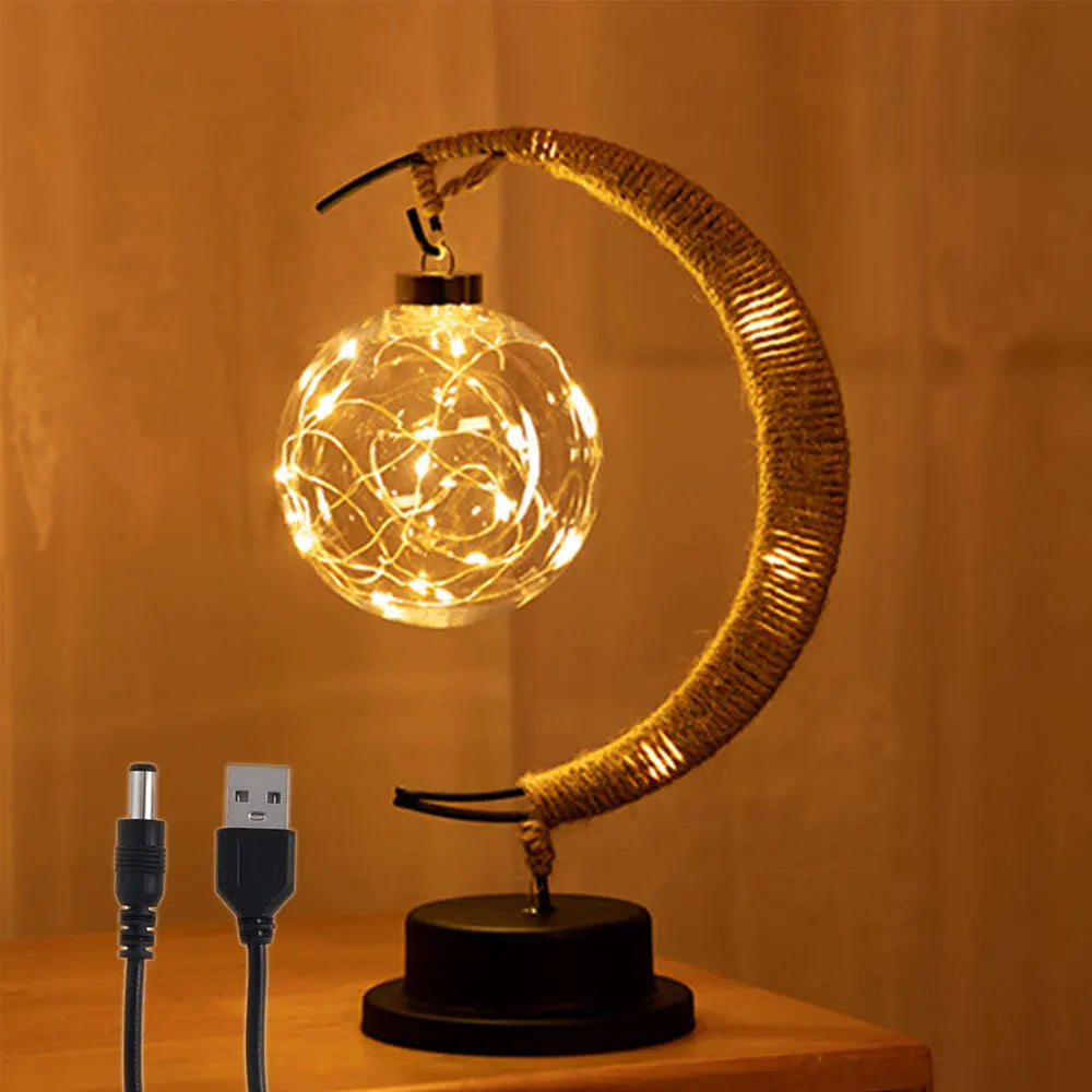 Glowing Enchanted Moonlight Sphere - ELISERIE