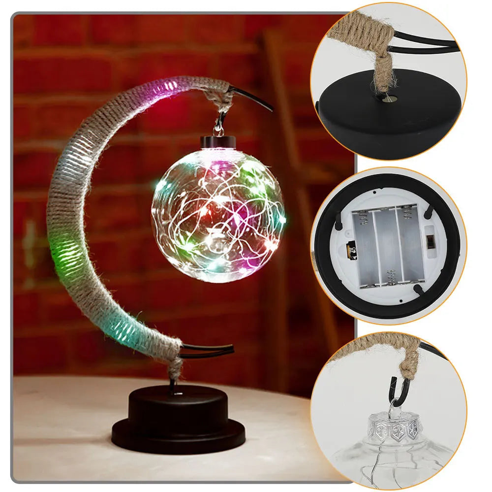 Glowing Enchanted Moonlight Sphere - ELISERIE