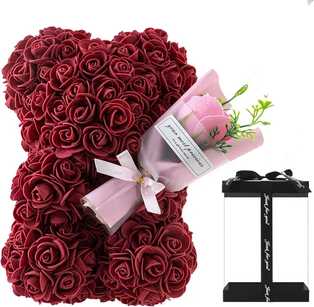 🌹Love Blossom Rose Bear - ELISERIE