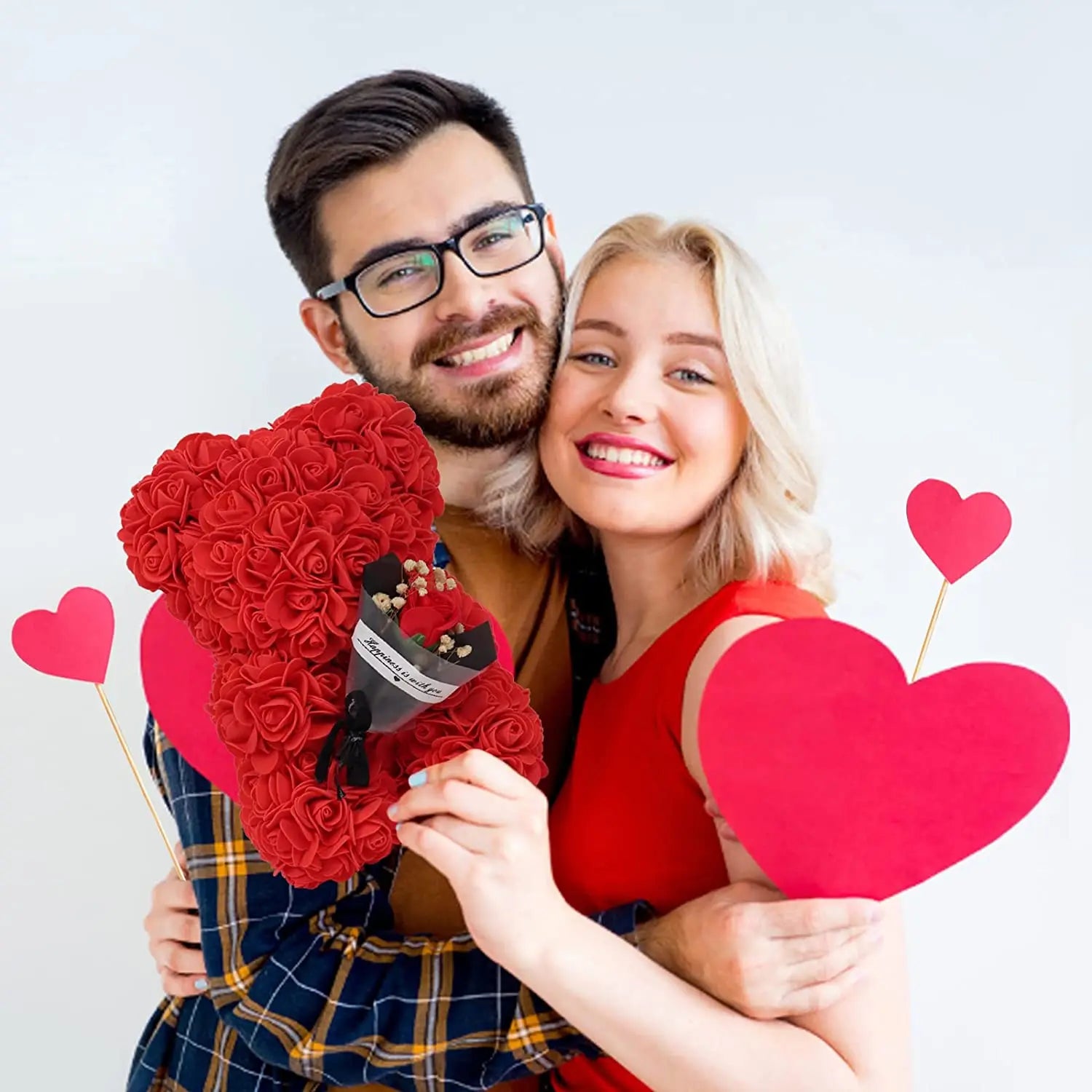 🌹Love Blossom Rose Bear - ELISERIE