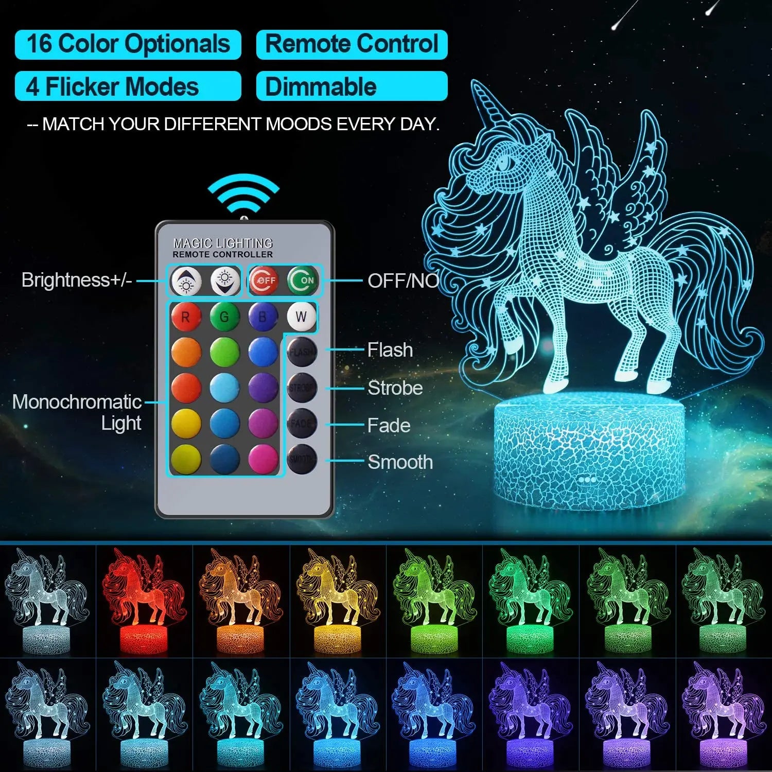 Magical Unicorn Dreamlight - ELISERIE