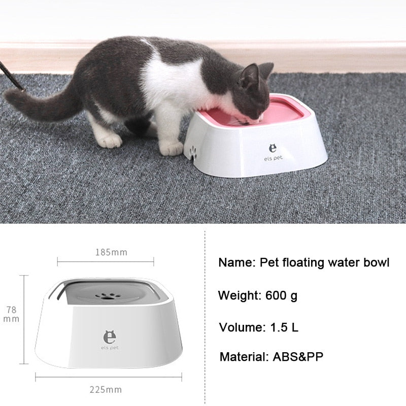 HydroClean Paws - No Spills Pet Water Bowl - ELISERIE