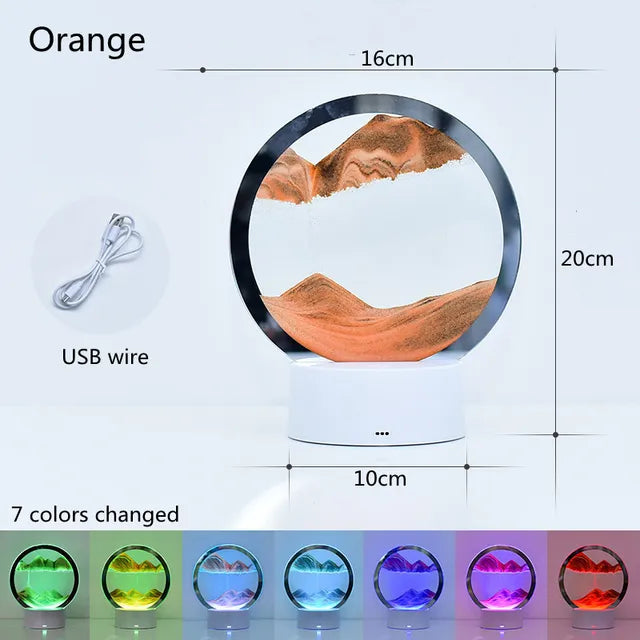 Serenity Sands LED Hourglass - ELISERIE