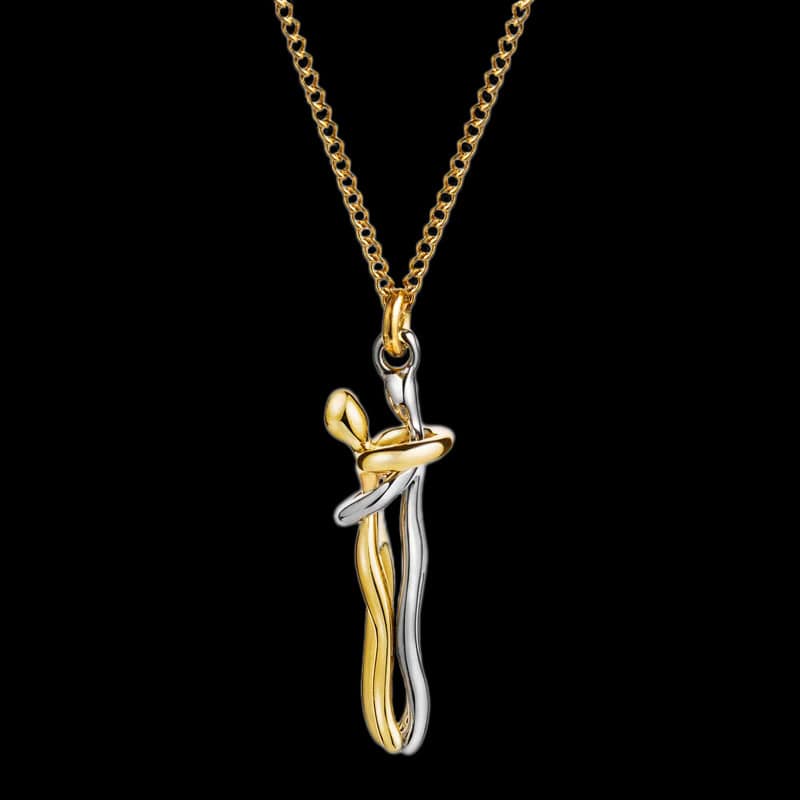 Embrace Charm Necklace – Warmth in Jewelry - ELISERIE