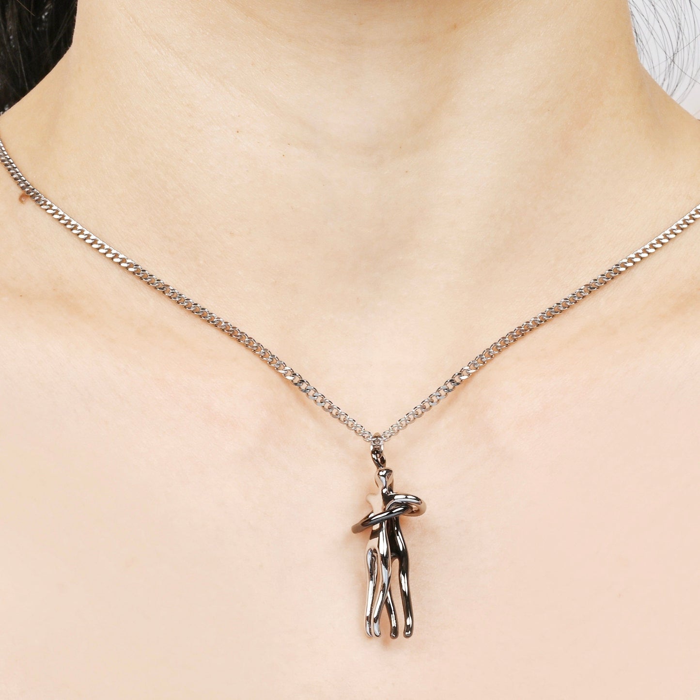 Embrace Charm Necklace – Warmth in Jewelry - ELISERIE