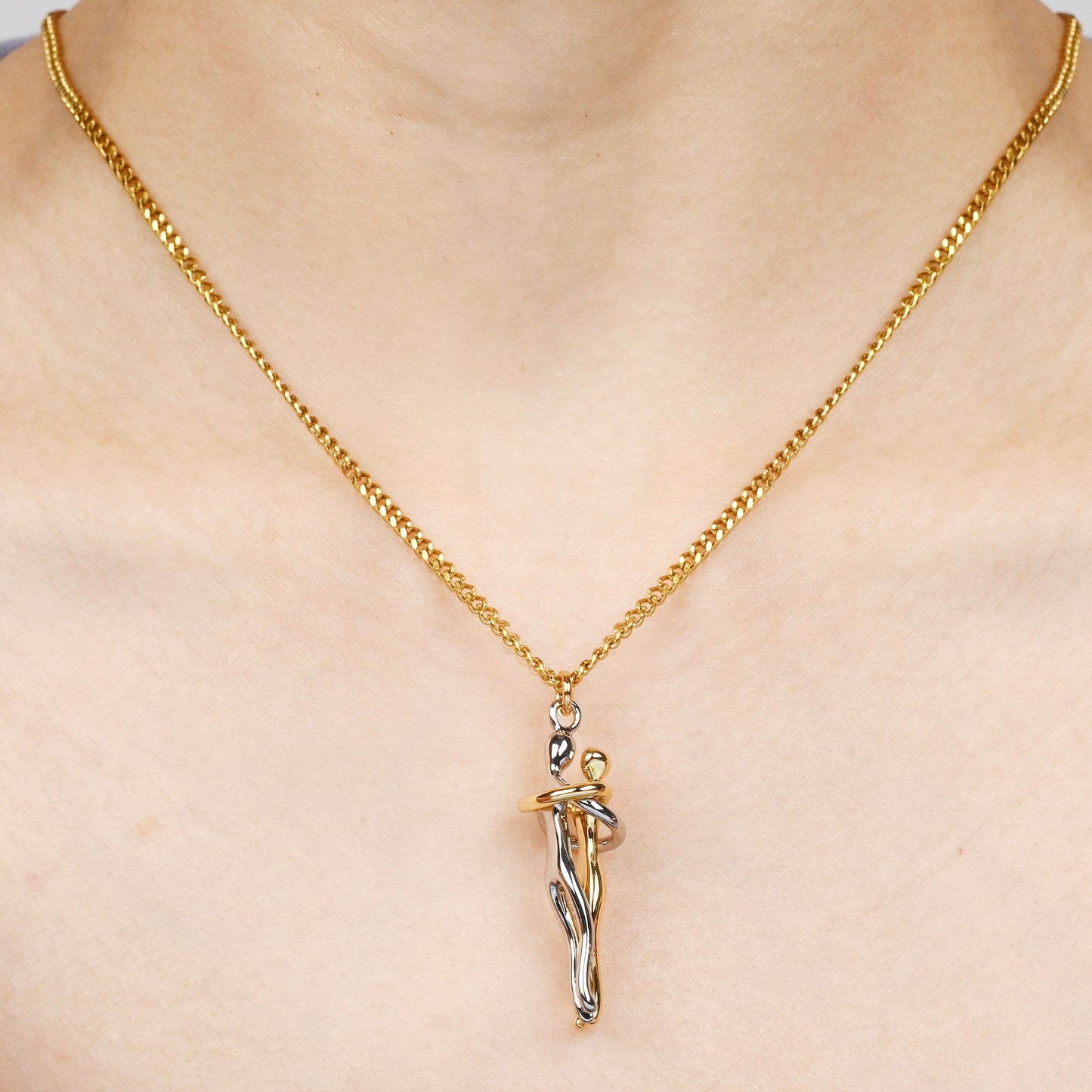 Embrace Charm Necklace – Warmth in Jewelry - ELISERIE