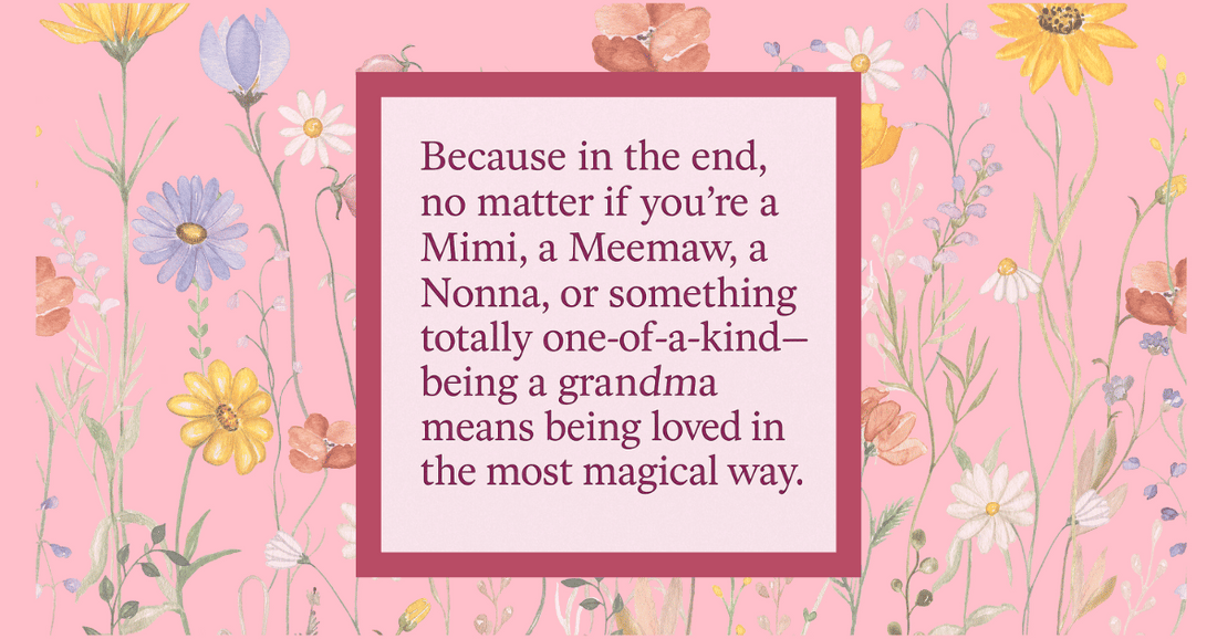 🧓 The Many Names for Grandma Across the U.S.