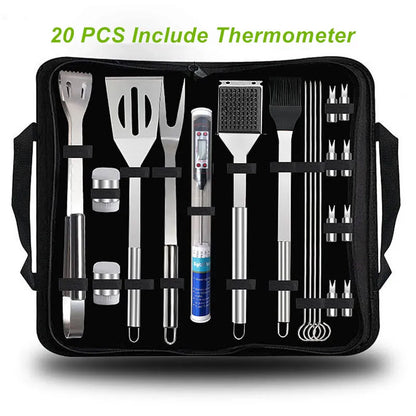 20 Pieces BBQ Utensils