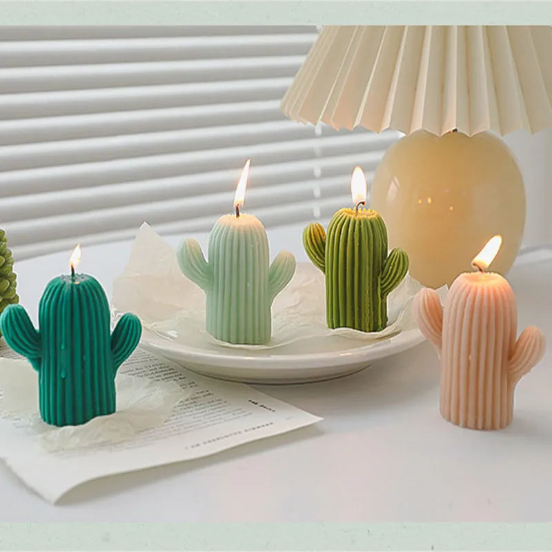 Unique Cactus Scented Candles