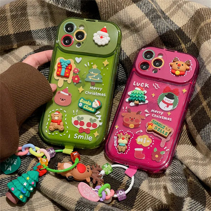 Christmas Phone Case for iPhone 11 to 15 - ELISERIE