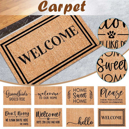 Charming Door Mats – Funny and Heartwarming Sayings to Welcome Every Guest - ELISERIE