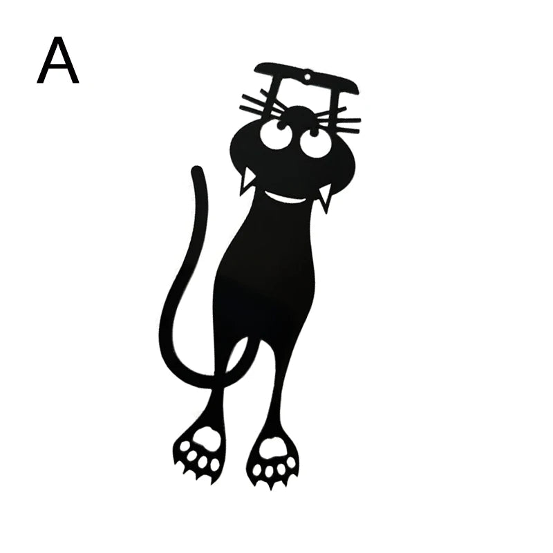 Pawsome Page Pals: Black Kitten Bookmark - ELISERIE