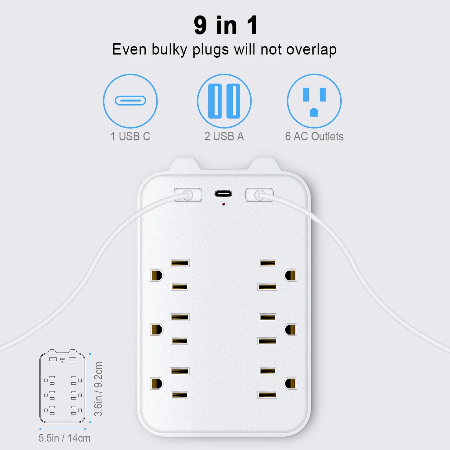 9-in-1 Surge Protector