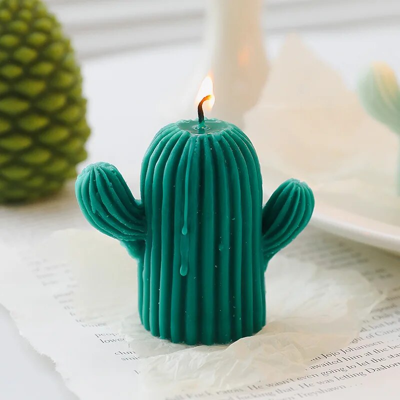 Unique Cactus Scented Candles