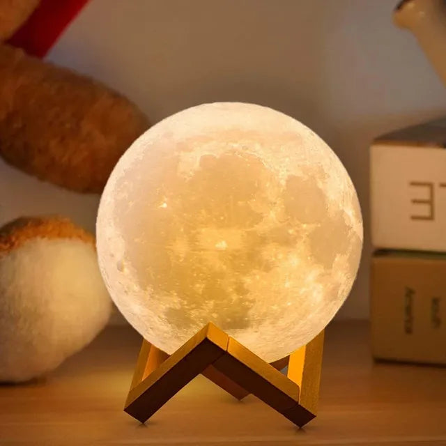 Lunar Glow Touch Lamp