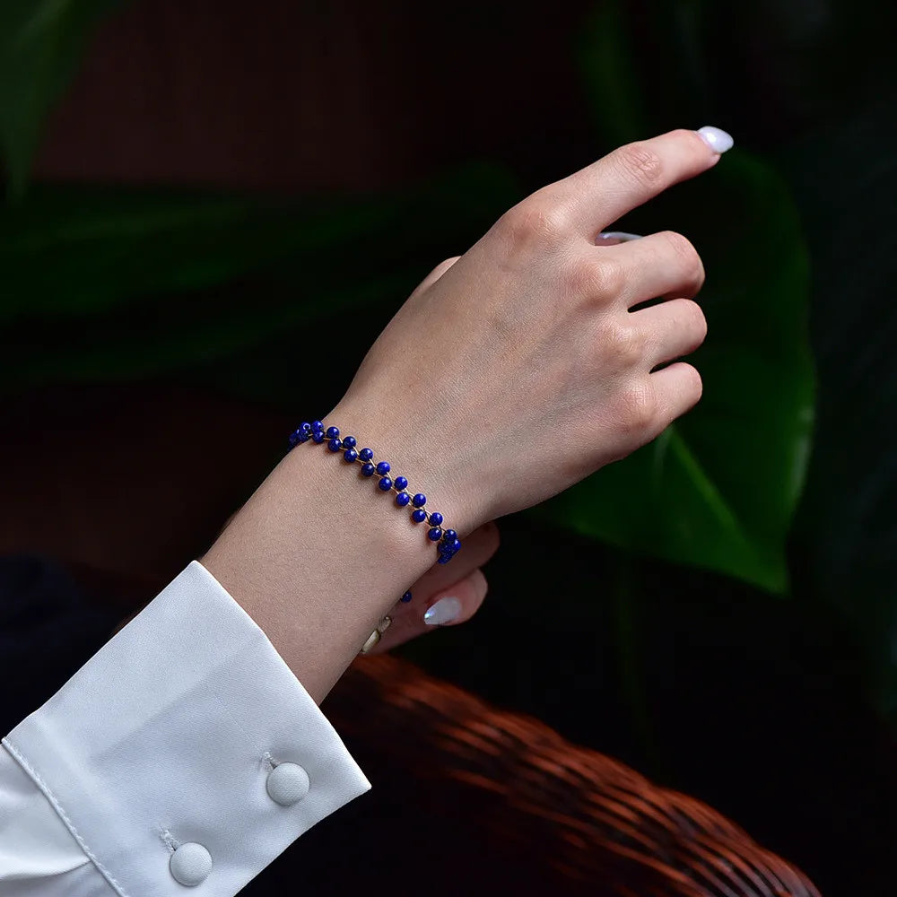 Lapis Luxe Embrace - Spiritual Elegance - ELISERIE